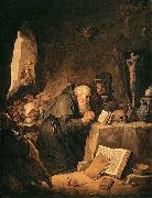 David Teniers the Younger The Temptation of St Anthony oil painting reproduction